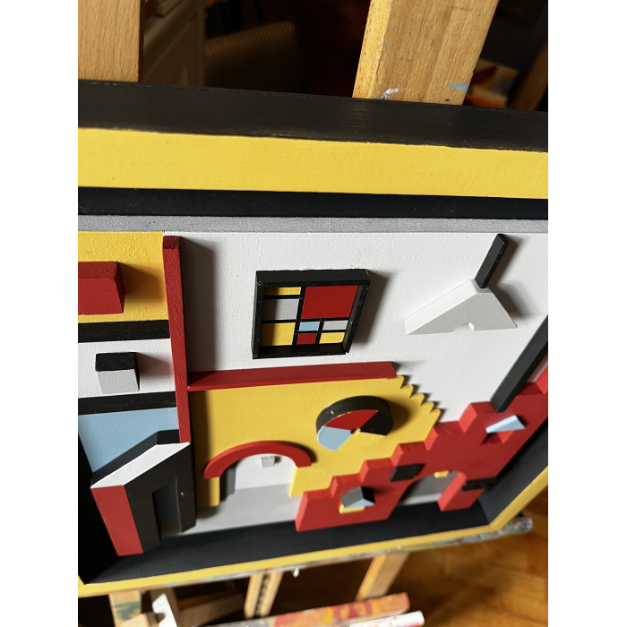 Relief neoplastyczny 3D