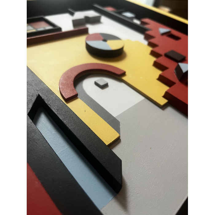 Relief neoplastyczny 3D