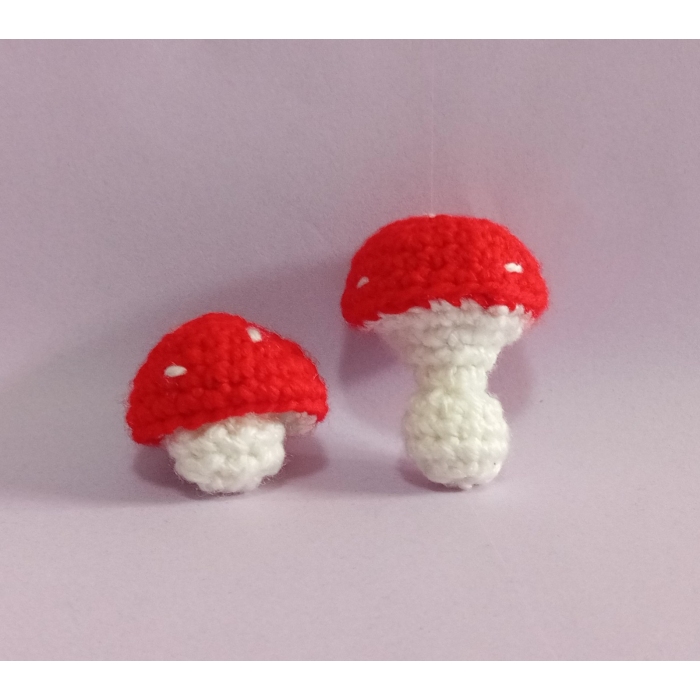 Grzybki Pop-it Amigurumi