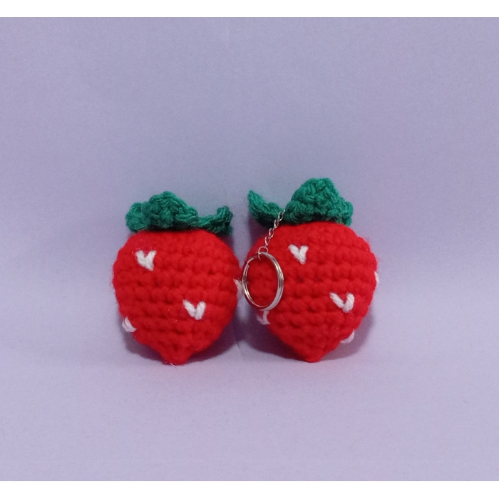 Truskawki Amigurumi