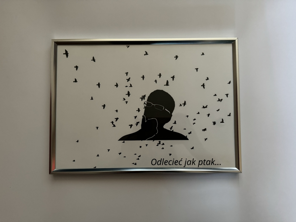Fantazyjna grafika w ramce 