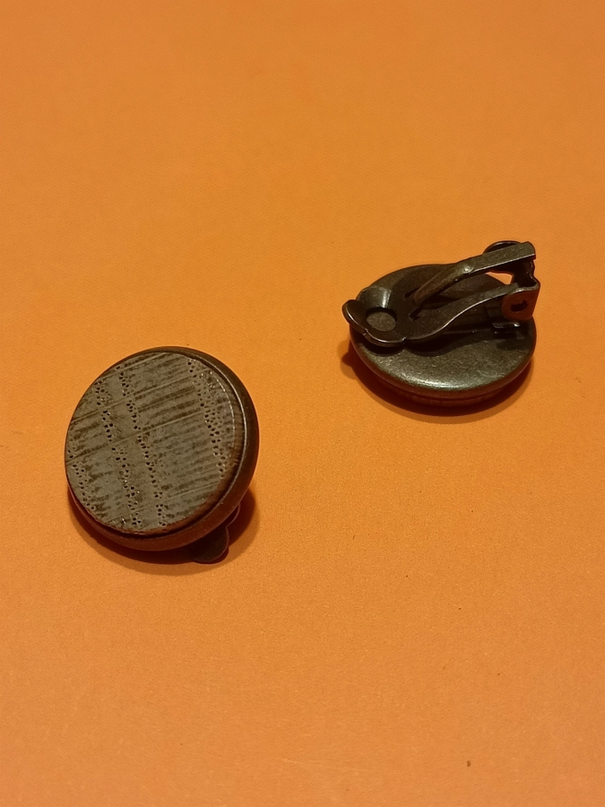 klipsy drugie z dębu