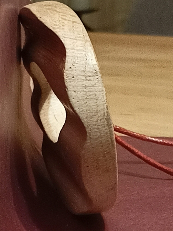 naszyjnik z drewna dębu dziupla pierwsza