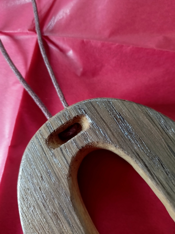 naszyjnik z drewna dębu dziupla druga