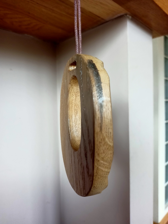 naszyjnik z drewna dębu dziupla druga