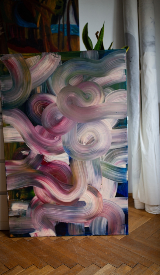 Sosnowy las nad Bałtykiem