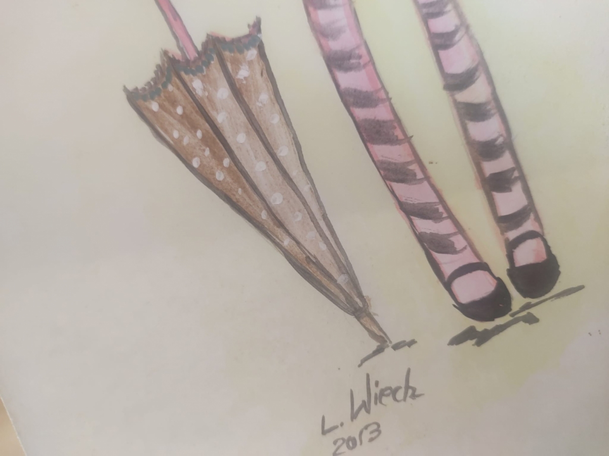 Dziewczynka z parasolką 