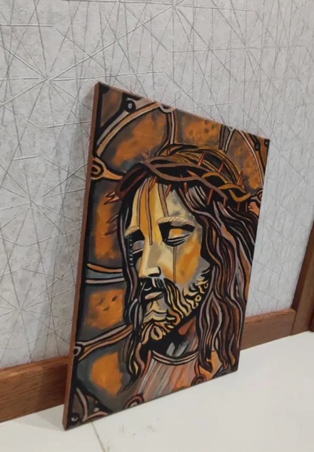 Obraz Jezusa na płótnie