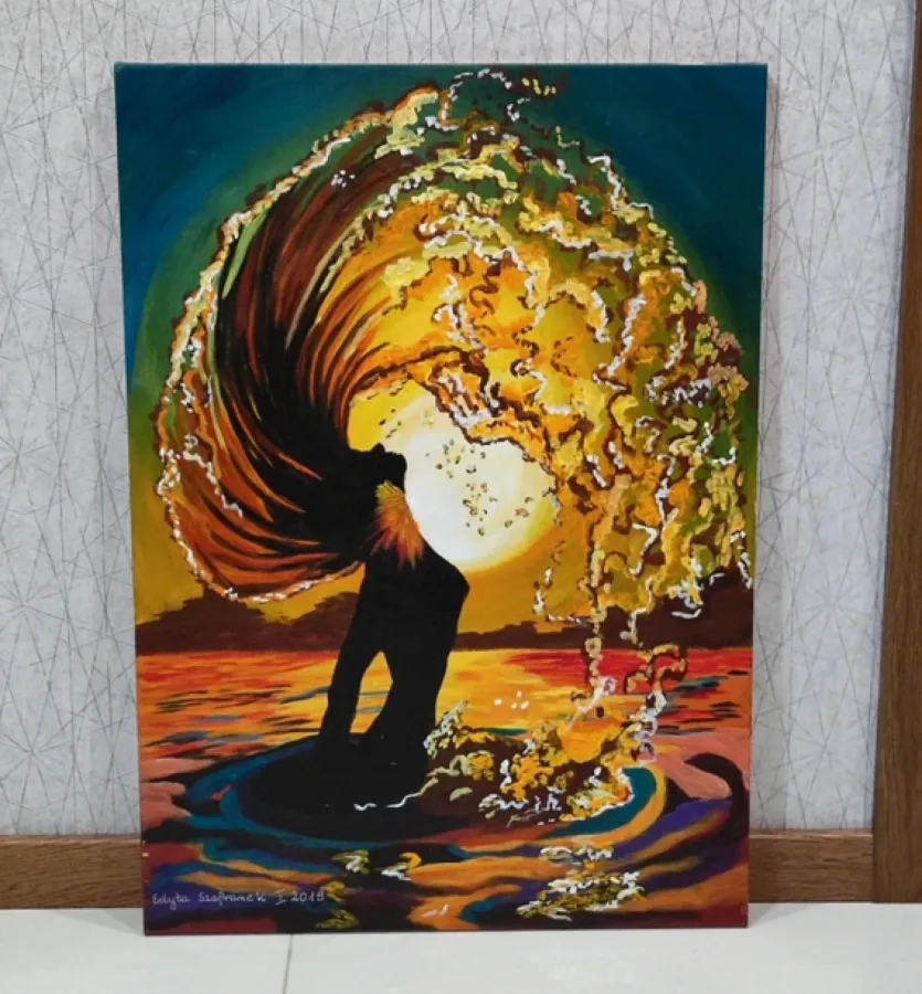 Kobieta obraz na płótnie