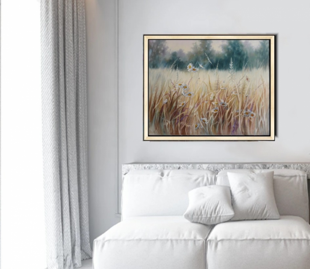 Gorąca Łąka, olejny