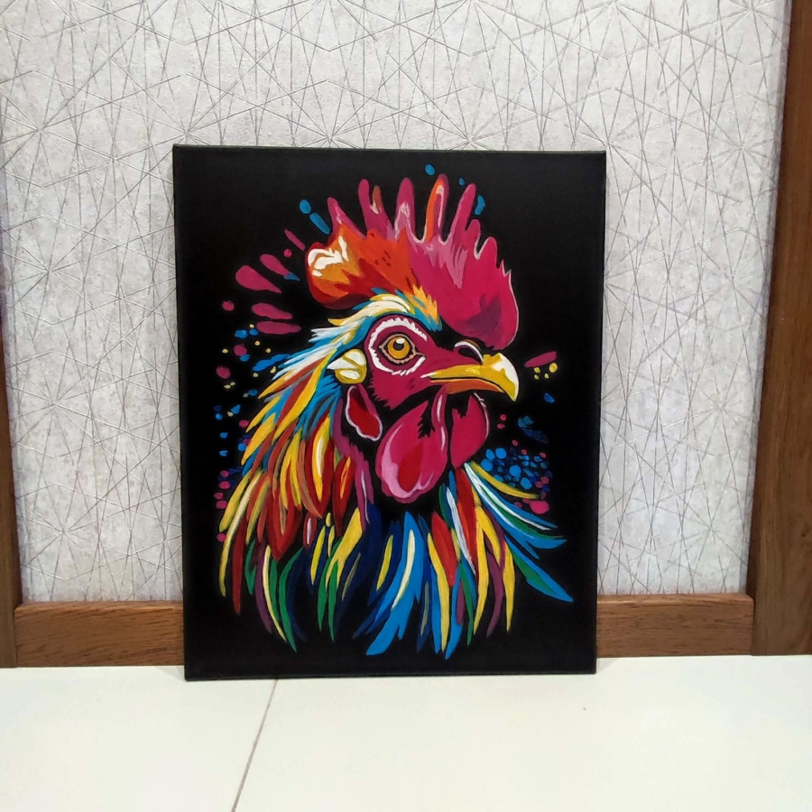 Kogut obraz na płótnie