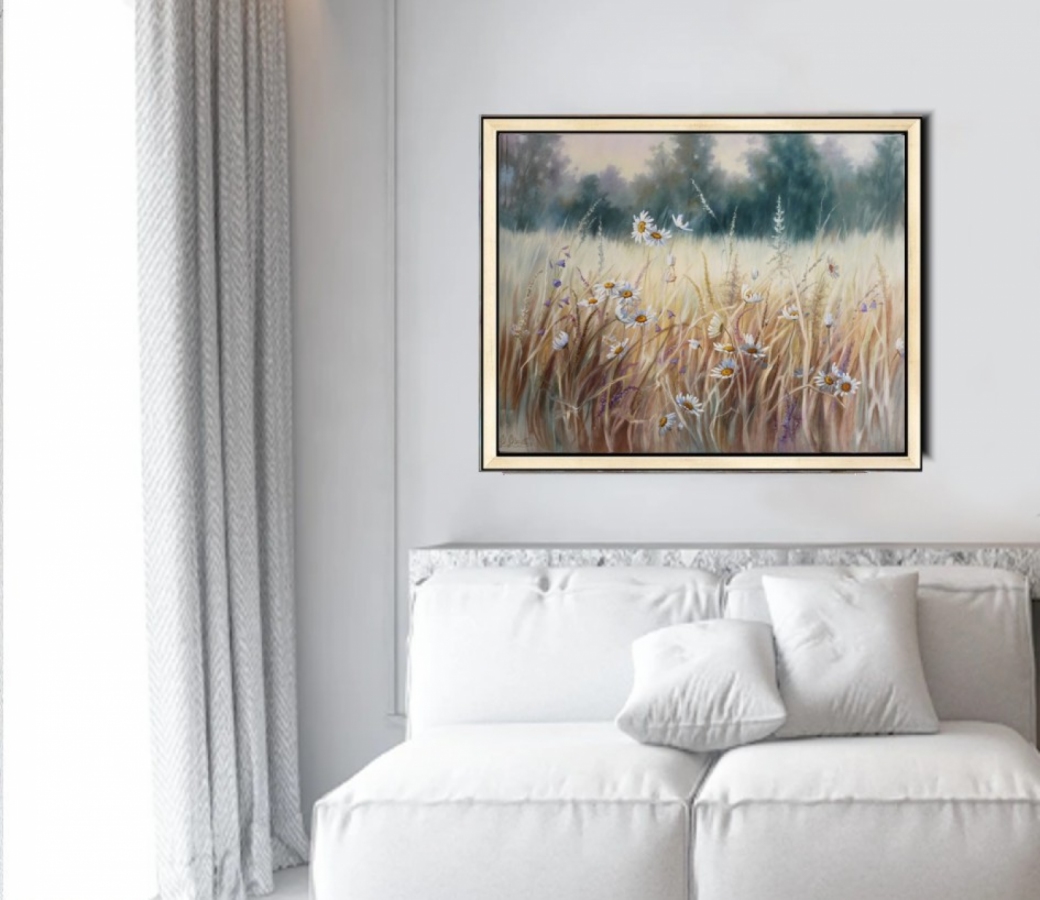 Gorąca Łąka, olejny