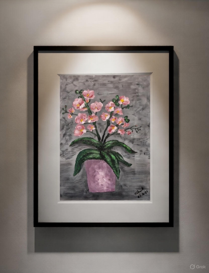 Storczyk zawsze żywy