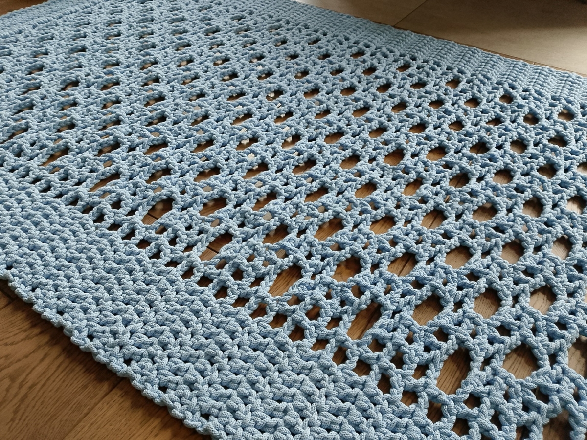 Dywan Simon, 110 x 160 cm, błękit