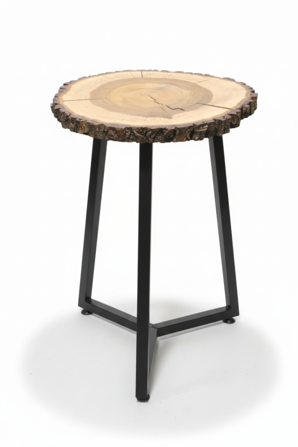 Nowoczesny stolik kawowy z litego drewna Drewnomalak 78cm