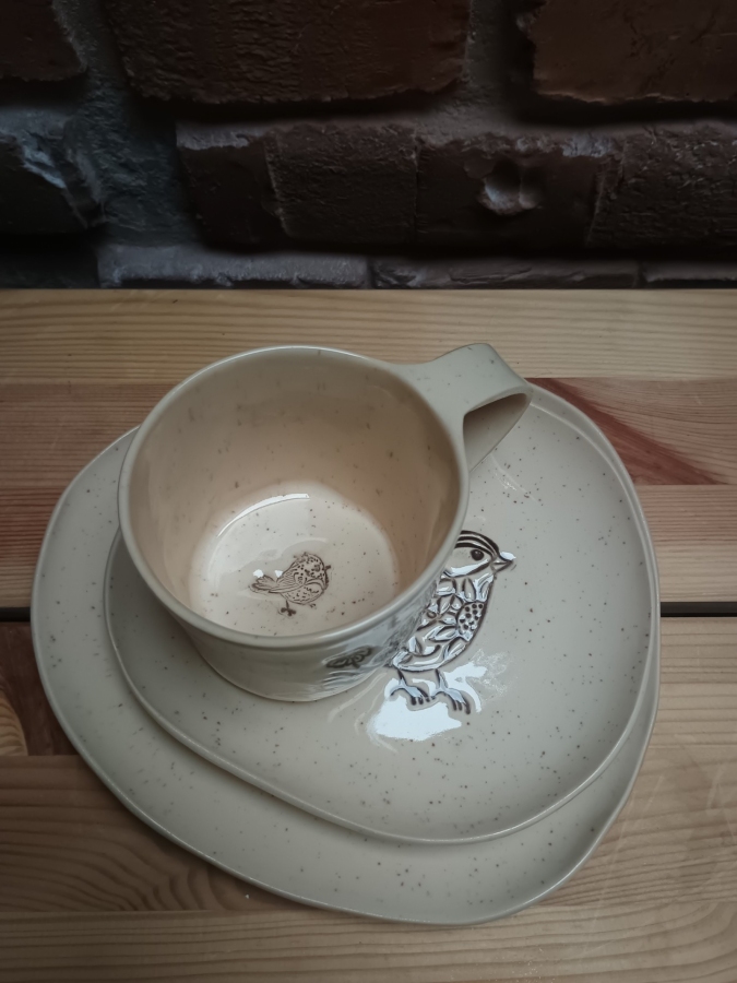 Ceramiczny zestaw śniadaniowy 