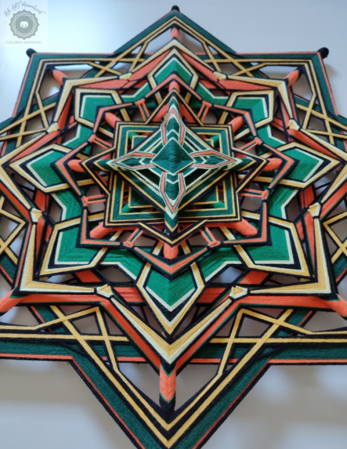 Mandala / Żywioły - DRZEWA I OGNIA