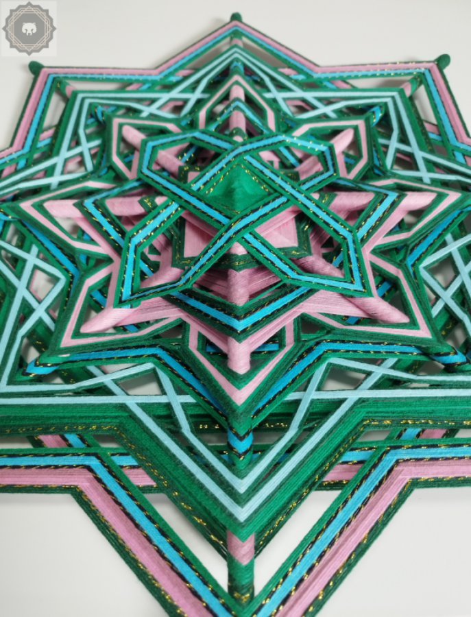 Mandala  /  Żywioły - DRZEWA I WODY  