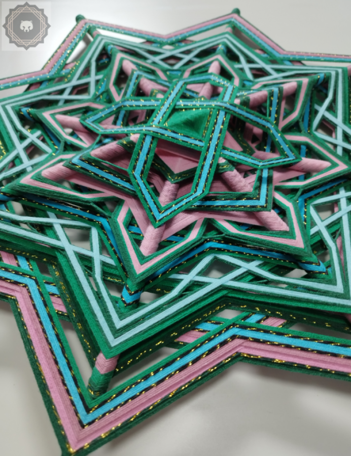 Mandala  /  Żywioły - DRZEWA I WODY  