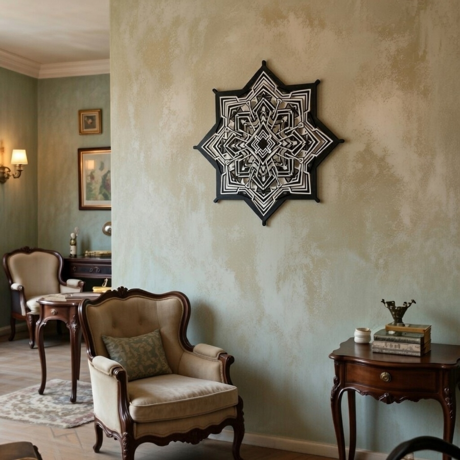 Mandala  /  Żywioły - METALU I WODY 