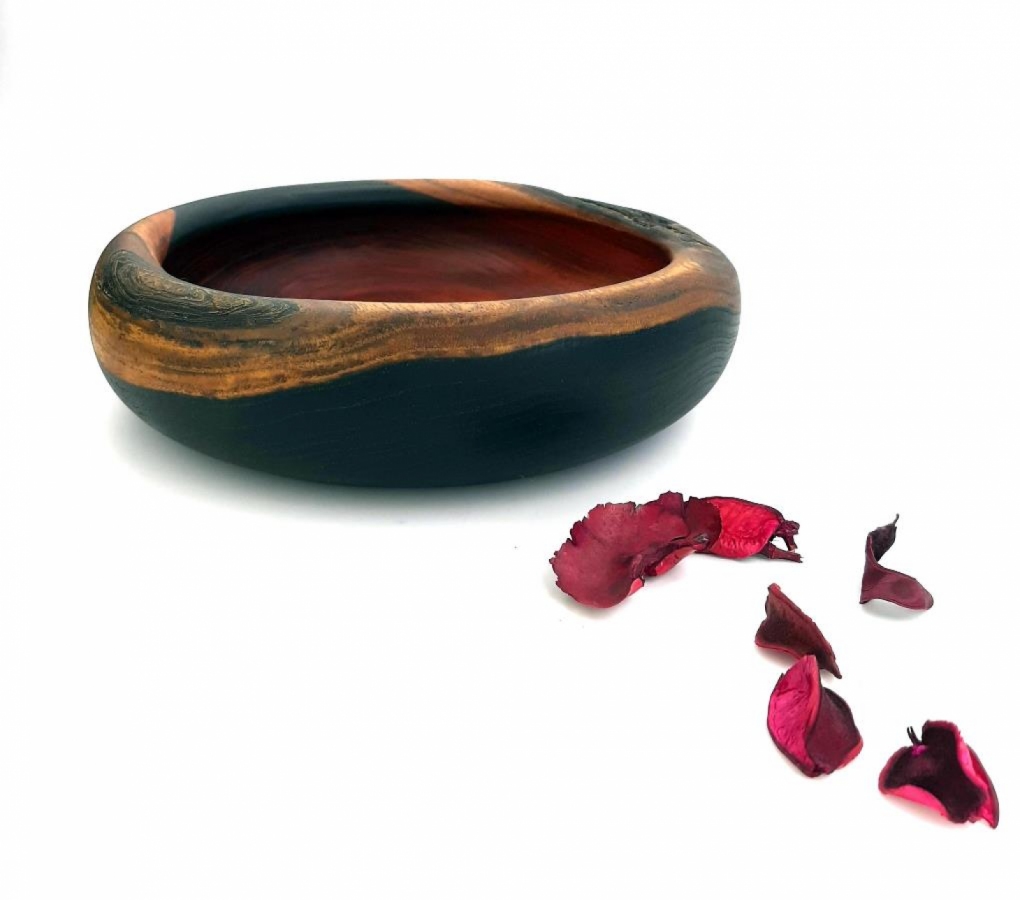 Misa z drewna akacji – rękodzieło – Noc i Zmierzch