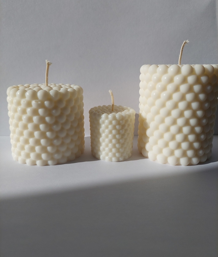 Bubble mała świeczka sojowa