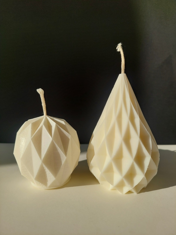 2 świeczki sojowe 100%