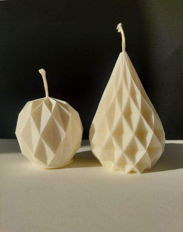 2 świeczki sojowe 100%