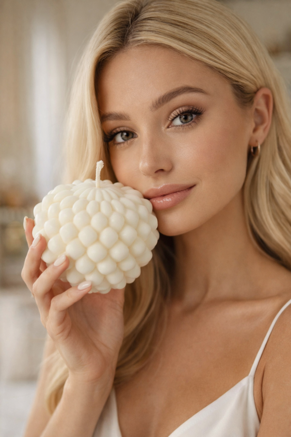 Elegancka świeca sojowa