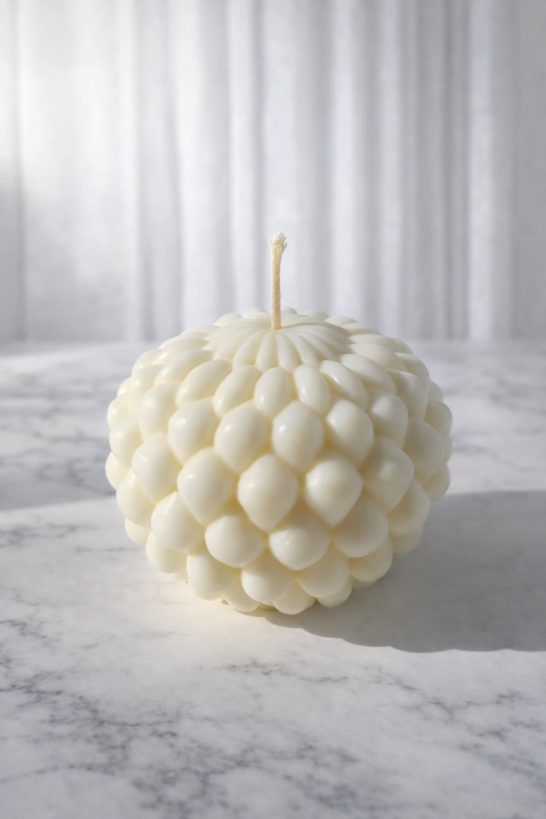 Elegancka świeca sojowa