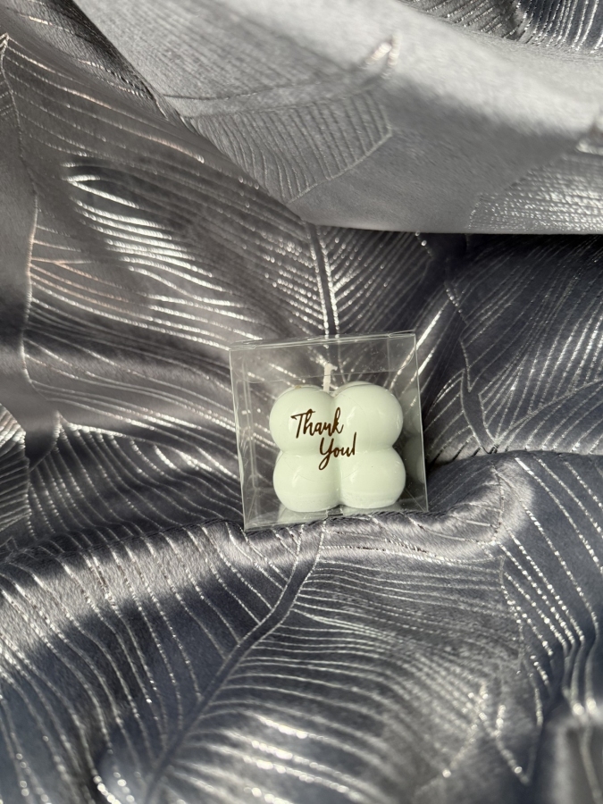 Ręcznie robiona świeca bubble 