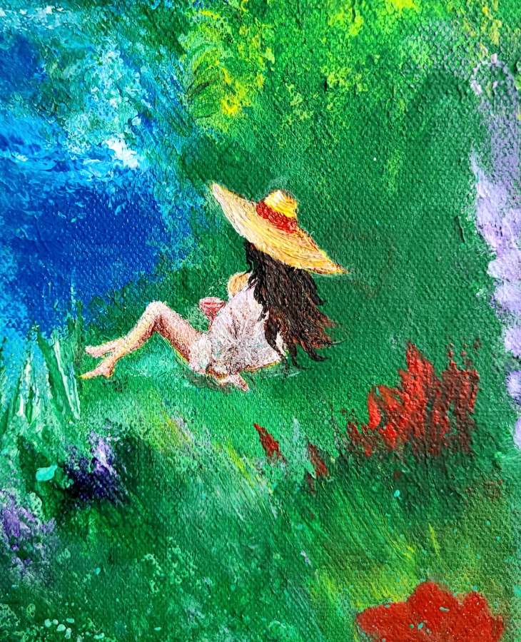 Wiosenny rozkwit na płótnie 