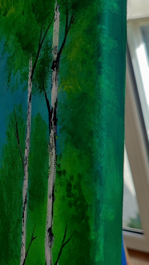 Wiosenny rozkwit na płótnie 