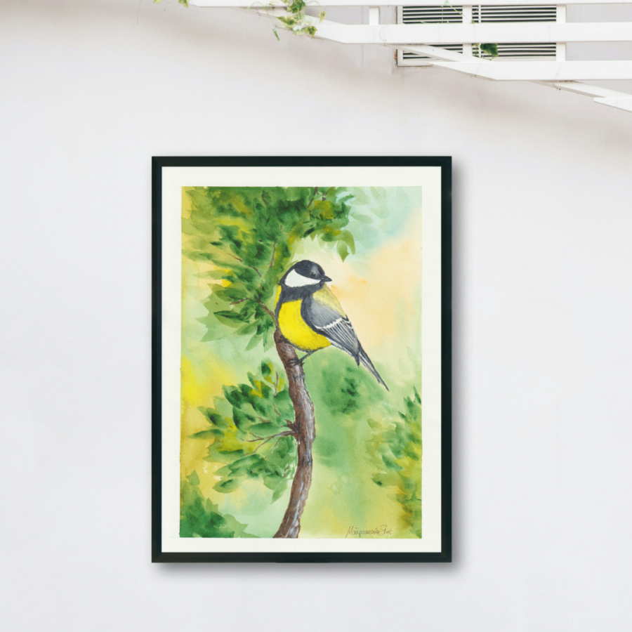 Żółto-zielony kawałek świata