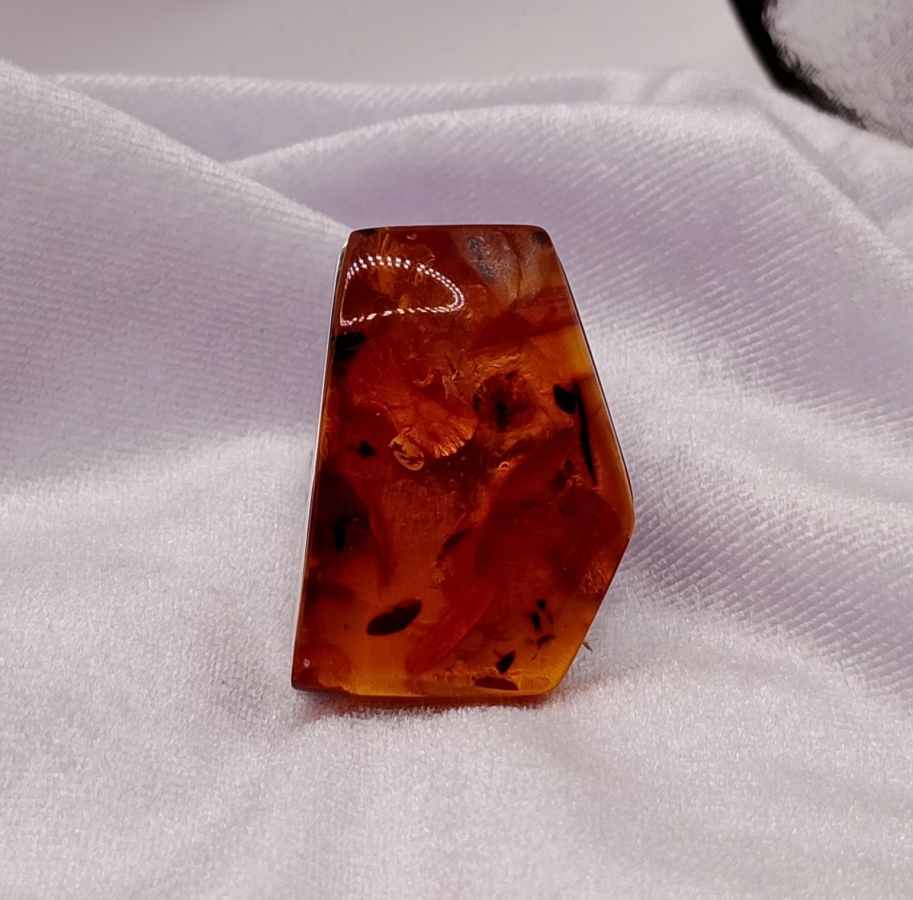 Pierścionek Srebro i Bursztyn roz.24