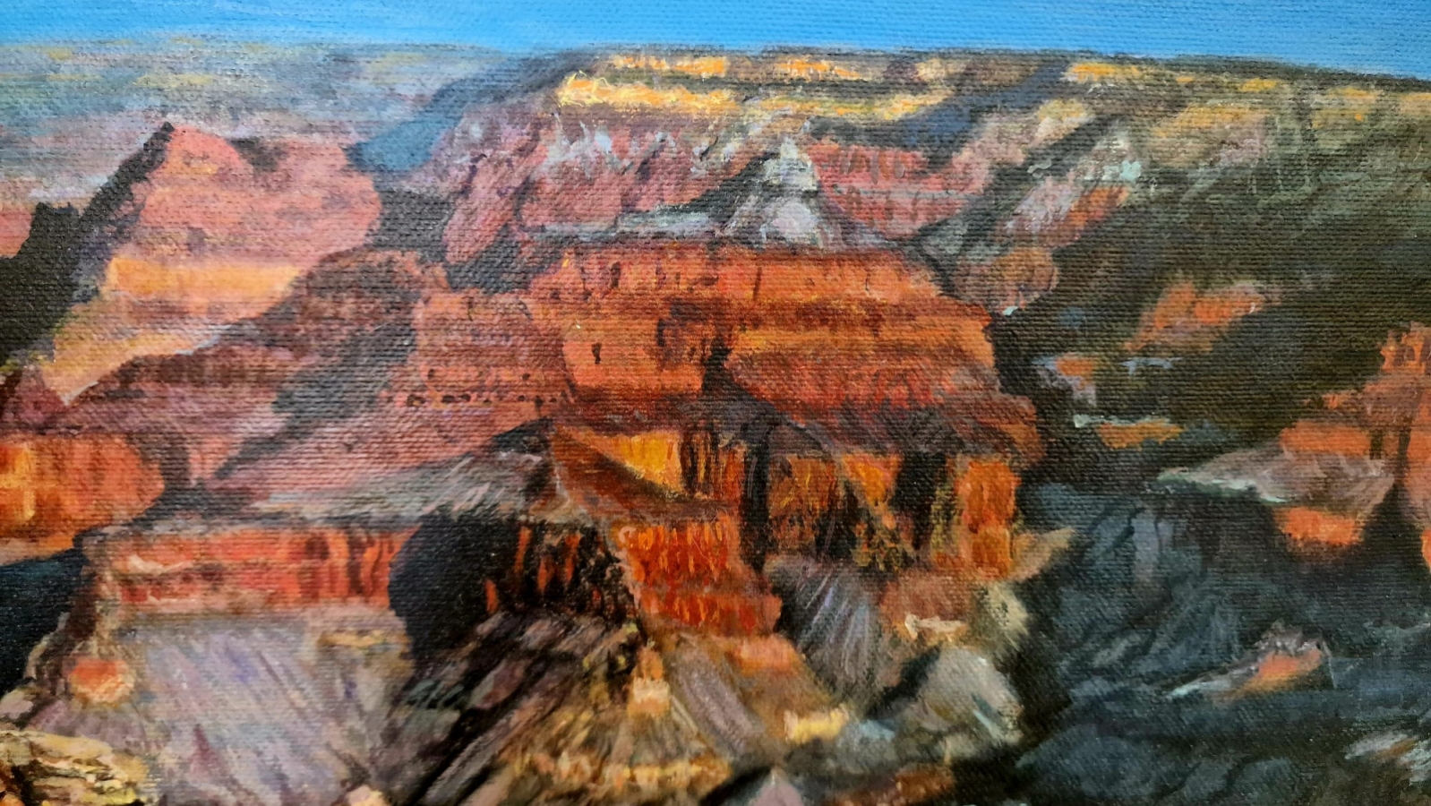 Grand Canyon oryginalny obraz akrylowy pejzaż amerykański