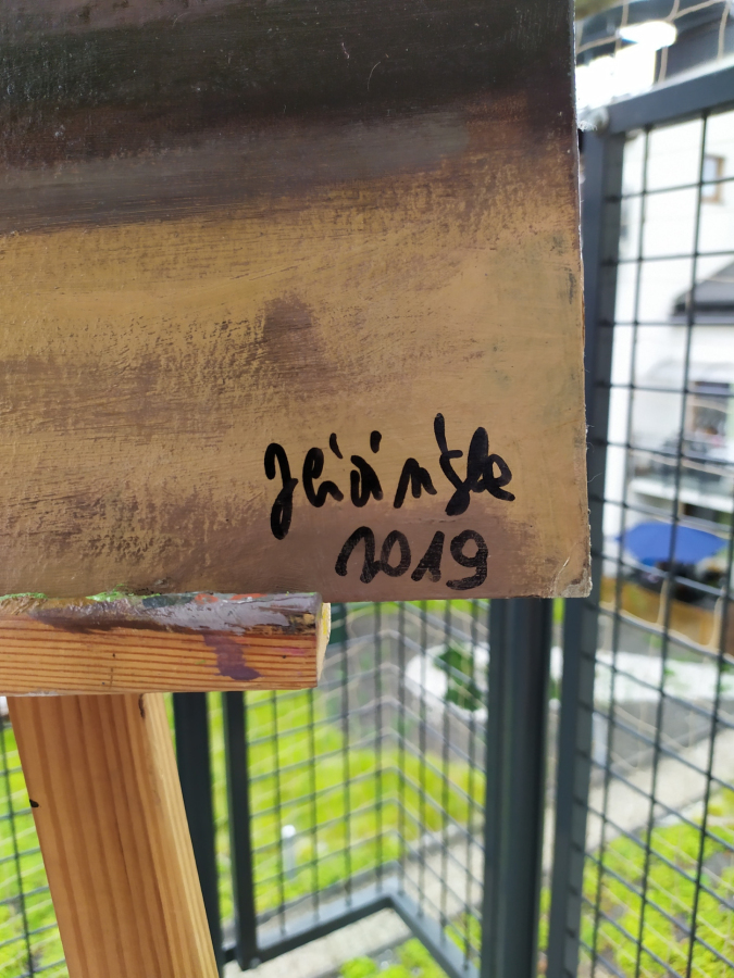 Martwa natura z kołem