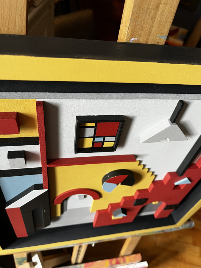 Relief neoplastyczny 3D
