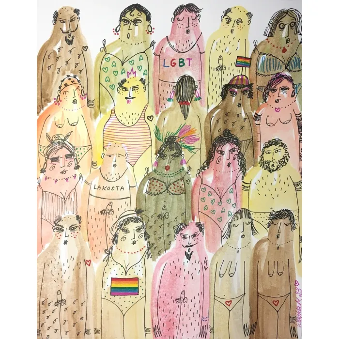 Plaża nudystów- LGBT