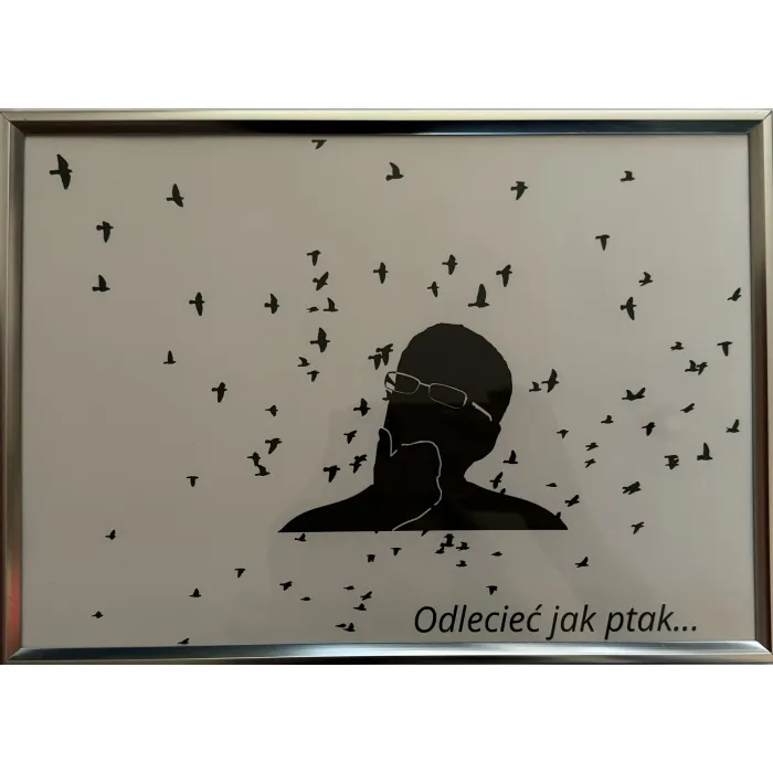 Fantazyjna grafika w ramce 