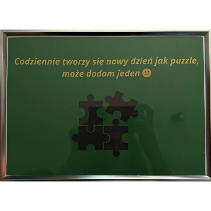 Kreatywna grafika w ramce 
