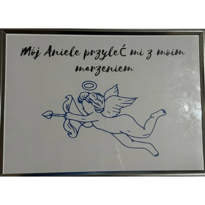 Twórcza grafika w ramce 