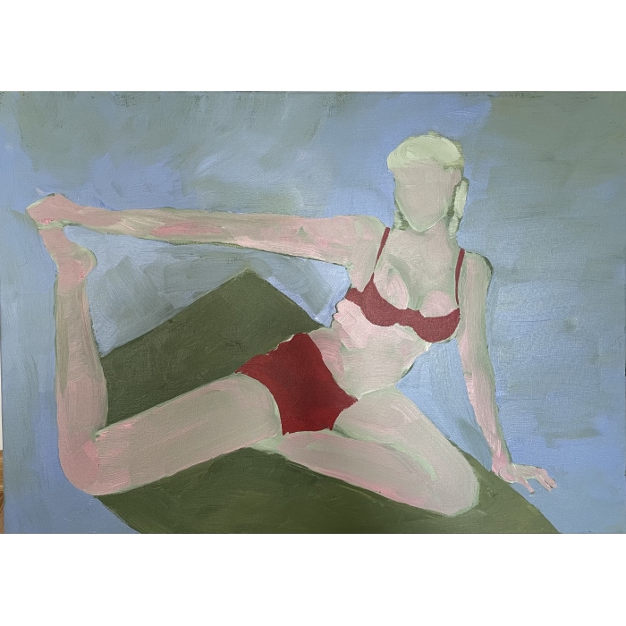 Portret czerwony 2