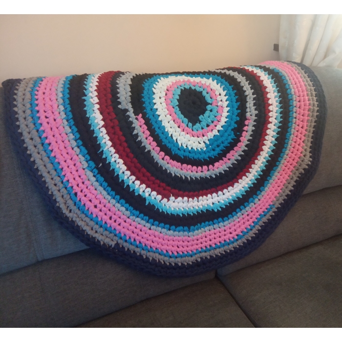 Dywan Eco Etno Zero Waste, 80 cm