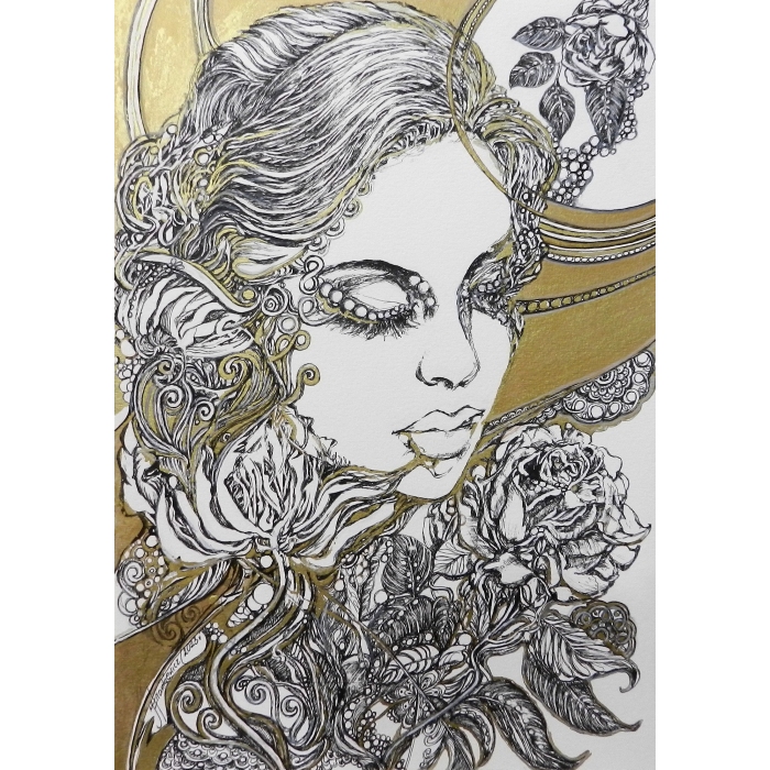 Z cyklu ,, Grafik bez tytułu ,, 1