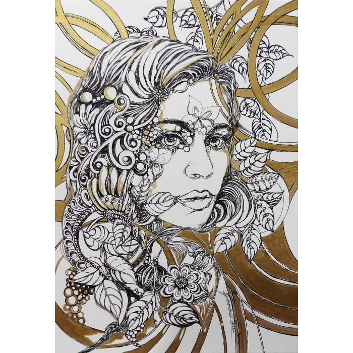 Z cyklu ,, Grafik bez tytułu ,, poz.3