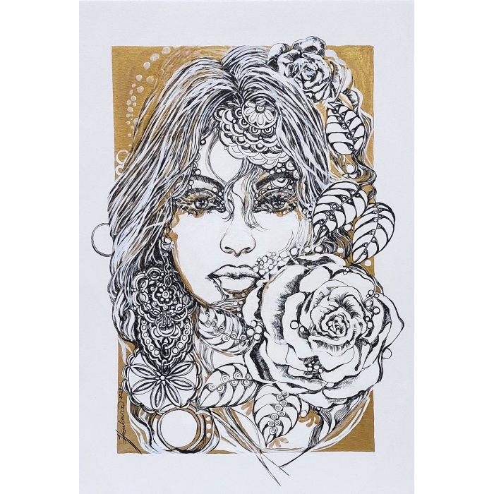 Z cyklu ,, Grafik bez tytułu ,, poz.7