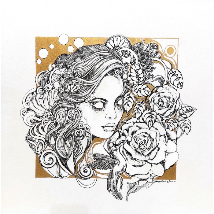 Z cyklu ,, Grafik bez tytułu ,, 12