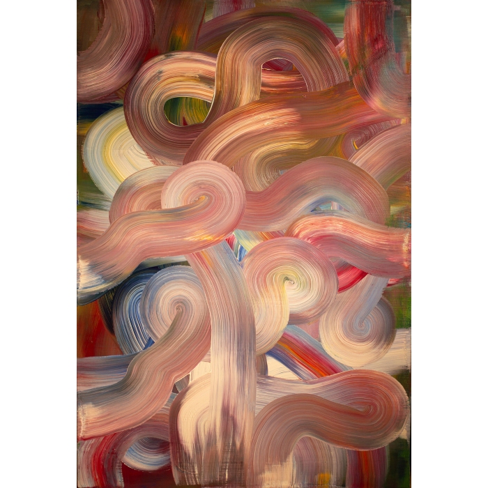 Bałtyckie sosny kołyszące się na wietrze