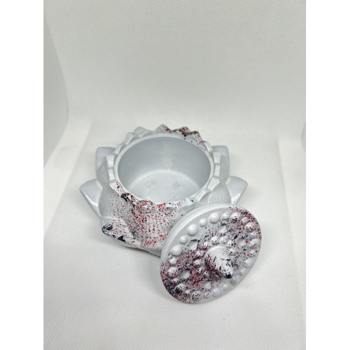 Podstawka na kadzidło lub kuferek na biżuterię Lotos